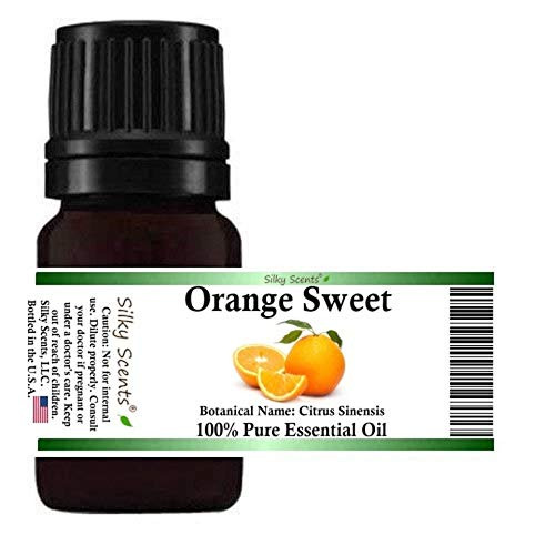 Orange Sweet Essential Oil -Citrus Sinensis- 100 percent Pure and Natural - 10 ML