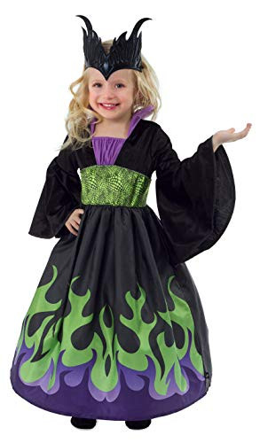 Little Adventures Dragon Queen Dress Up Costume Soft Crown (Large Age 5-7)