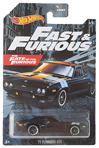 Hotwheels '71 Plymouth GTX, Fast  and  Furious 4/5 -Black-
