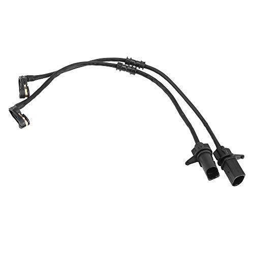 X AUTOHAUX 2pcs Car Front Brake Pad Wear Sensor for Audi A6 Quattro 2012-2014 4H0615121J