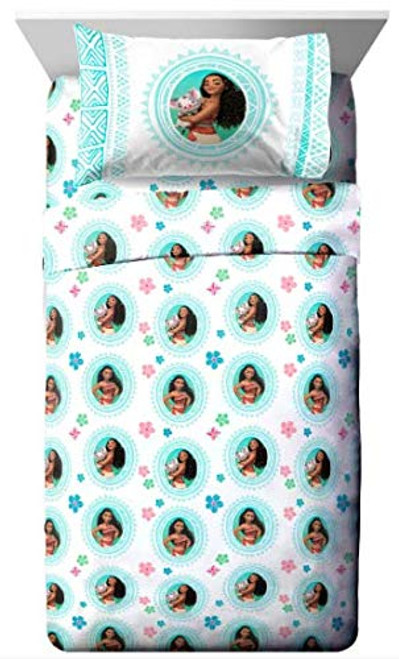 Disney Moana 3 Piece Microfiber Twin Sheet Set Disney Moana 3 Piece Microfiber Twin Sheet Set