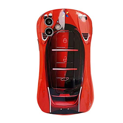 Aikeduo for iPhone 12 Pro Max Case Cool Ddazzling Shiny Cute Sports Car Supercar Multicolor Boys Girls Shock-Resistant for iPhone 12 Pro Max Case -Red, iPhone 12 Pro Max-