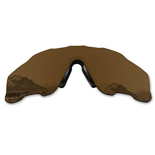 Puzzley Mirror Polarized Replacement Lenses for Oakley OO9290 Sunglasses - Antique Bronze Mirror Polarized