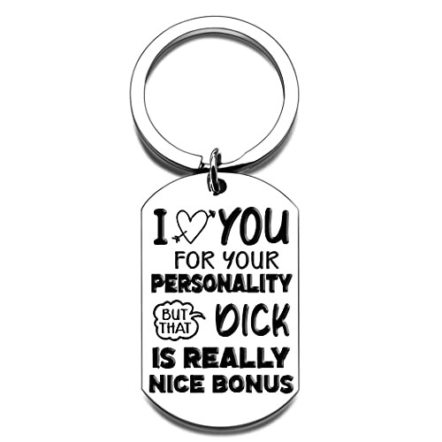 Couple Girlfriend Sexy Gifts for Boyfriend Husband From WIfe Girlfriend -  Anniversary Wedding Keychain for Him and Her, Valentine's Day Birthday I Love You His Her Gifts