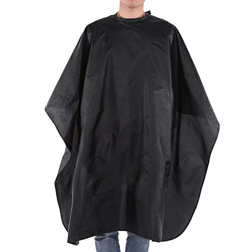 FAMKIT Hairdressing Hair Cut Cutting Cape Cloth Waterproof Professional Black Salon Hair Cut Hairdressing Barbers Cape Anti-Static Salon Barber Hairdressing Gown Cape Adult Cloth FAMKIT Hairdressing Hair Cut Cutting Cape Cloth Waterproof Professional Black Salon Hair Cut Hairdressing Barbers Cape Anti-Static Salon Barber Hairdressing Gown Cape Adult Cloth