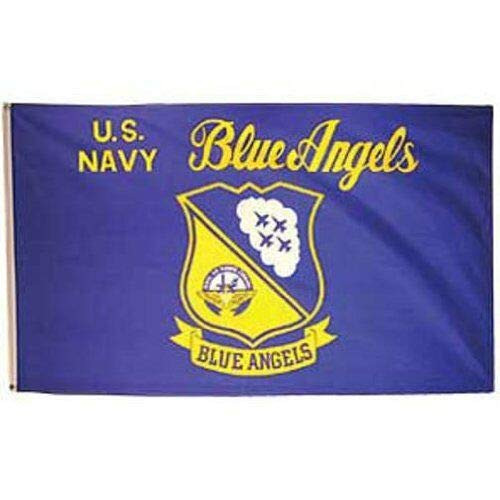 Trade Winds 3x5 US Navy Blue Angels Flag 3'x5' Banner Grommets Super Polyester Fade Resistant Premium Trade Winds 3x5 US Navy Blue Angels Flag 3'x5' Banner Grommets Super Polyester Fade Resistant Premium
