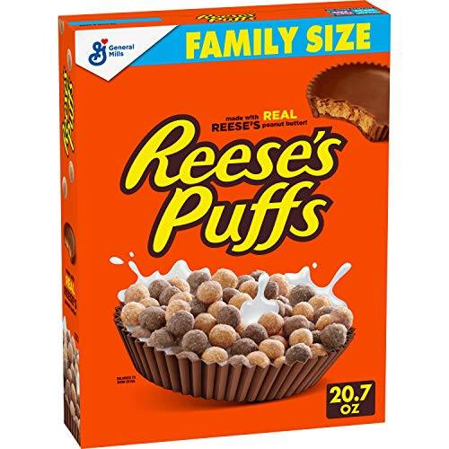 Reese's, Breakfast Cereal With Whole Grain, Chocolate Peanut Butter, 20.7 Oz Reese's, Breakfast Cereal With Whole Grain, Chocolate Peanut Butter, 20.7 Oz