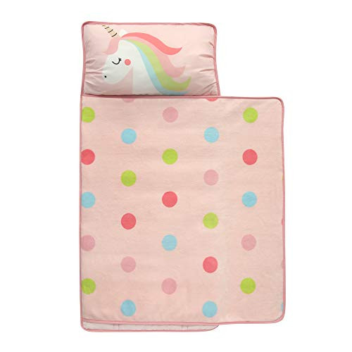 Lambs & Ivy Unicorn Nap Mat, Pink