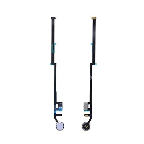 ePartSolution- Replacement Part for iPad 7 2019 7th Gen 10.2" A2198 A2200 A2197 Home Button Module Menu Key Button Ribbon Connector Flex Cable USA -White-