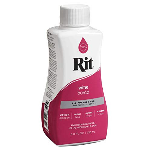 Rit Dye Rit All Purpose Liquid Dye, 236ml, Wine