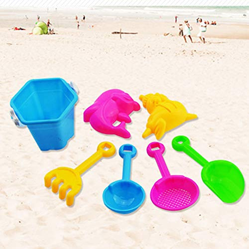 Beach Sand Toys Set, Beach Toys Castle Molds Sand Molds, Beach Bucket, Beach Shovel Tool Kit, Outdoor Beach Sandbox Toys for Toddlers Kids -A-7PCS- Beach Sand Toys Set, Beach Toys Castle Molds Sand Molds, Beach Bucket, Beach Shovel Tool Kit, Outdoor Beach Sandbox Toys for Toddlers Kids -A-7PCS-