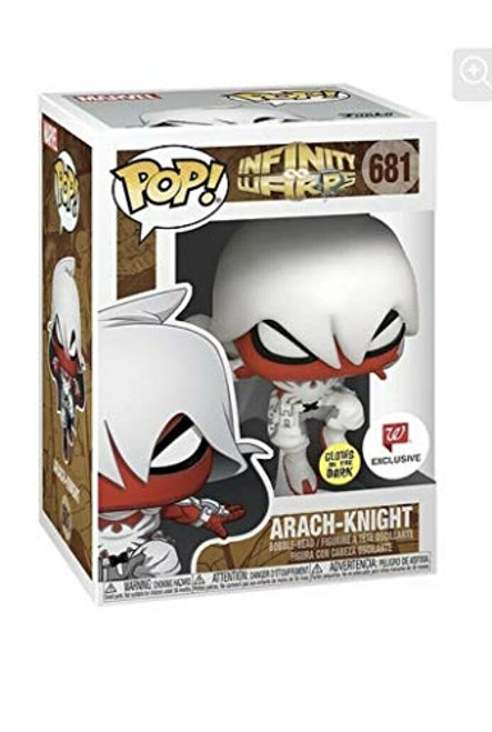 FKO FunkoPop Infinity Warps Arach-Knight 681 Glows in The Dark - Walgreens Exclusive FKO FunkoPop Infinity Warps Arach-Knight 681 Glows in The Dark - Walgreens Exclusive