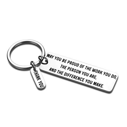 Employee Appreciation Gift Keychain for Coworker Colleague Boss Teacher Nurse Appreciation Gifts for Volunteer Social Worker Firefighter Coach Mentor Jewelry for Going Away Farewell Goodbye Retirement Employee Appreciation Gift Keychain for Coworker Colleague Boss Teacher Nurse Appreciation Gifts for Volunteer Social Worker Firefighter Coach Mentor Jewelry for Going Away Farewell Goodbye Retirement