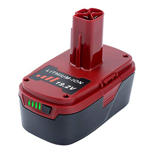 Epowon 5.0Ah 19.2 Volt Lithium Battery Replacement for Craftsman C3 Battery XCP 19.2V Drills 11375 11045 130279005 1323903 130211004 11045 315.115410 315.11485