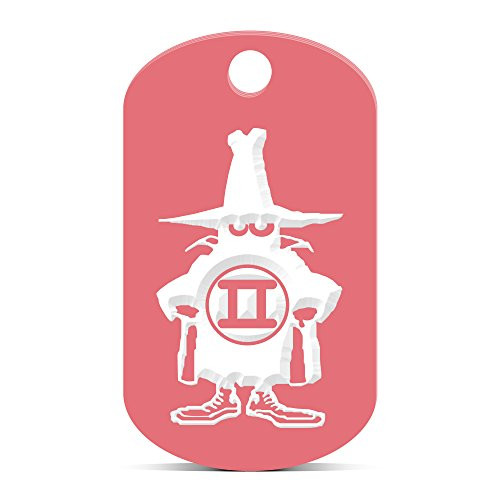 fagraphix The Spook Keychain GI Dog Tag Engraved F-4 F4 Phantom Ghost v2 Pink