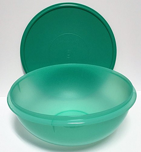 Tupperware Fix N Mix Bowl 26 cups Laguna Green