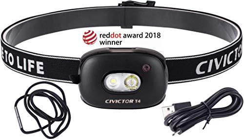 Small Tactical Lightweight Running Headlamp USB Rechargeable Headlamp Led Headlight Super Bright Battery Power Mini Head Flashlight Waterproof Professional Runners Jogging Hunting Trail Smart Helmet