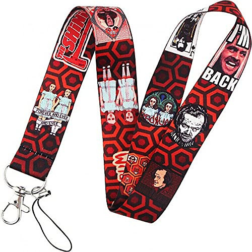 Anime Source Stephen King The Shining Horror Movie Film Lanyard Keychain ID Badge Holder