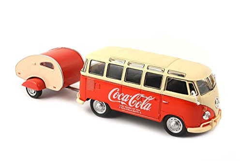 Motor city classics 1962 VW Samba Bus with Trailer