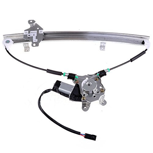 cciyu Front Left Drivers Side Power Window Lift Regulator With Motor Assembly Replacement Replacement fit for 1998-2001 Nissan Altima