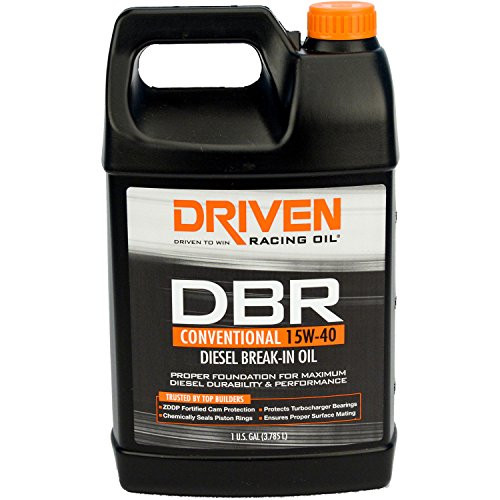 Driven Racing Oil 05408 DR40 High Zinc Semi-SynDiesel Oil 15w40 1 Gal, 128. Fluid_Ounces