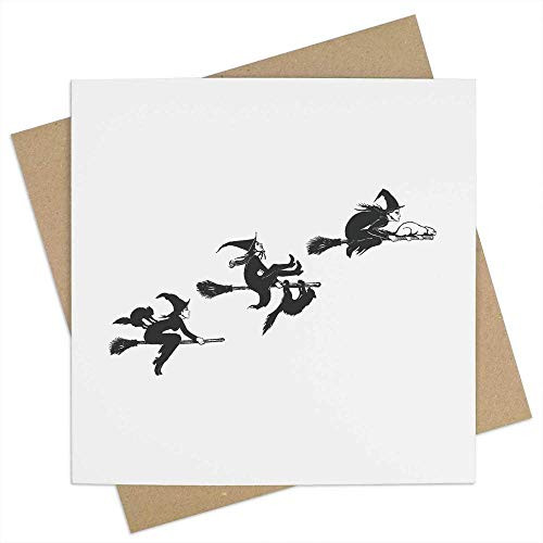 Azeeda 'Witch Trio' Blank Greeting Card -GC00003252-