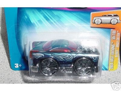 Mattel Hot Wheels 2004 First Editions 1-64 Scale Black Blings Brick Cutter 55/100 Die Cast Car 055