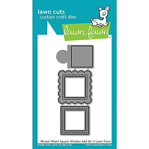 Reveal Wheel Square Window Add-On Lawn Cuts Dies - Lawn Fawn Reveal Wheel Square Window Add-On Lawn Cuts Dies - Lawn Fawn