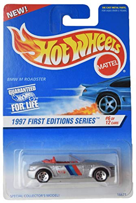 Hot Wheels 1997 First Editions 6 BMW M Roadster 518 5-Spoke Mint 1-64 Scale Hot Wheels 1997 First Editions 6 BMW M Roadster 518 5-Spoke Mint 1-64 Scale