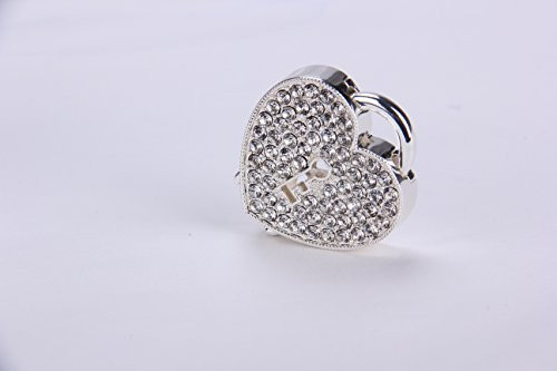 CloudArrow Silver Heart Shape 8GB USB Flash Drive Thumb Drive