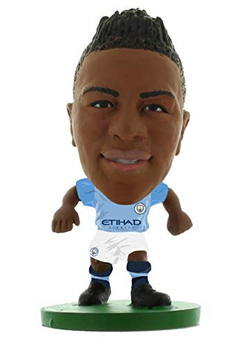 SoccerStarz SOC944 Man City Raheem Sterling - Home Kit -2019 Version- /Figures, Green