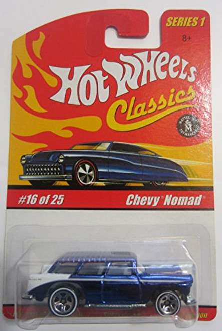 Chevy Nomad Hot Wheels Classics Series 1 - Blue 16 of 25 Chevy Nomad Hot Wheels Classics Series 1 - Blue 16 of 25