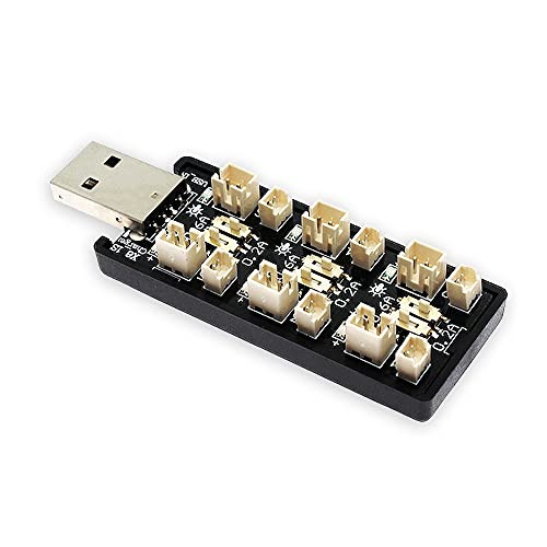 SoloGood LiPo Battery Charging 3.8V/4.35V USB Charger 6 Channel 1S LiHV Charger for EMAX Tinyhawk Blade Inductrix Tiny Whoop FPV Lipo Micro JST 1.25 JST-PH 2.0 Connectors SoloGood LiPo Battery Charging 3.8V/4.35V USB Charger 6 Channel 1S LiHV Charger for EMAX Tinyhawk Blade Inductrix Tiny Whoop FPV Lipo Micro JST 1.25 JST-PH 2.0 Connectors