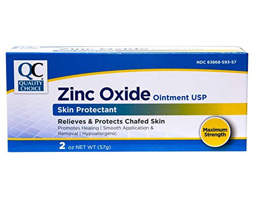 Quality Choice Zinc Oxide Ointment Skin Protectant 2oz Each -2-