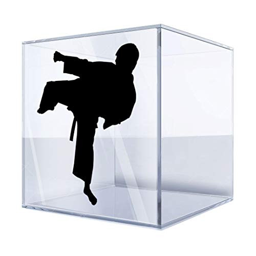 Decal Stickers Martial Art Fighting Figure 5 X 4,4
