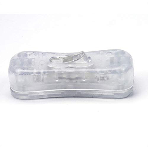 304 Switch Table Lamp Switches Midway Button US-style Ship-shape Rocker Switch Adapter - -Color- transparent-
