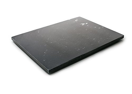 Fox Run 3833 Marble Pastry Board, Black
