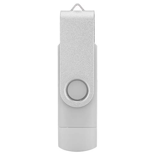 Asixxsix USB Stick Pendrives, Drive-Free USB2.0 USB Flash Drive, Smart Phone Supplies Flash Drive White Portable Drive-Free Office for Tablets Computer Home-8GB-