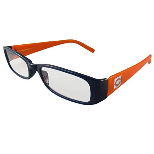 NFL Team Color Reading Glasses - plus1.75, Chicago Bears-