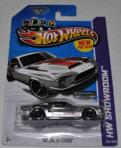 Shelby GT500 '68 - 245/250 HW Showroom - Hot Wheels Die-cast