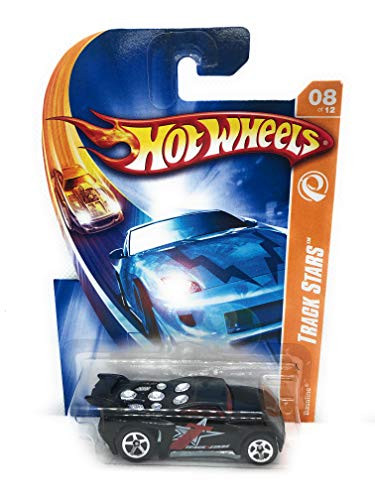 Track Stars Series 8 Bassline Black Collectibles Collector Car 2007-116 2007 Hot Wheels