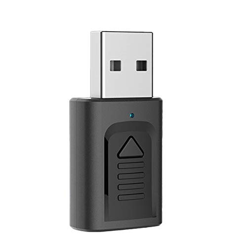 Davitu Cables, Adapters  and  Sockets - Car 4-in-1 Bluetooth 5.0 Audio Receiver Transmitter Mini 3.5mm Jack AUX USB Stereo Music Wireless Adapter Car Accessories - -Color Name- A-