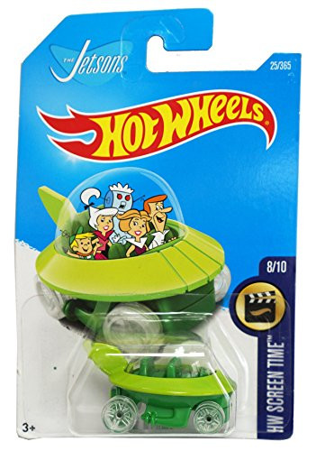 Mattel Hot Wheels Hw City - The Jetsons Capsule Car - New for 2014
