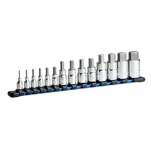 Capri Tools Hex Bit Socket Set, Metric, Advanced Series, 14-Piece