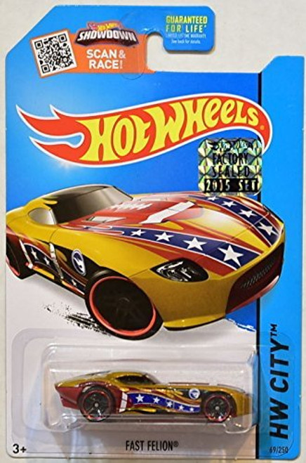 2015 Hot Wheels Factory Sealed Set Exclusive Treasure Hunt Hw City - Fast Felion 2015 Hot Wheels Factory Sealed Set Exclusive Treasure Hunt Hw City - Fast Felion