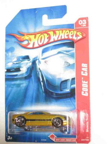 Hot Wheels Code Car Series 3 Muscle Tone Bronze 2007-87 Collectible Collector Car 2007 1-64 Scale
