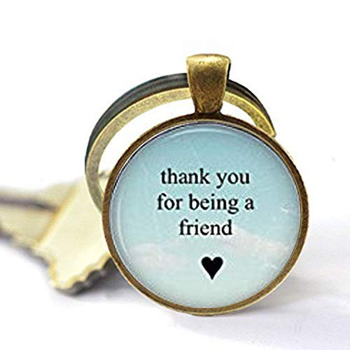 Thank You for Being a Friend,Keychain,Golden Girls, Friendship Keychain