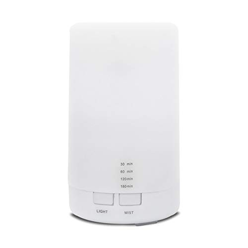 Mini Air Ultrasonic Humidifier USB Charging 5Color Led Night Light Aromatherapy Essential Oil Aroma Diffuser For Home Car Office -Color light-