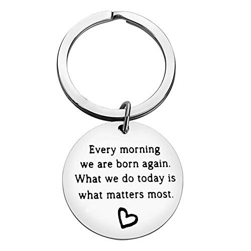 Inspirational Gifts Encouragement Keychain Jewelry Motivational Jewelry for Her Teens Teenage Girls Valentine Day Birthday Graduation Gifts for Daughter Son Best Friend Gift Keychain