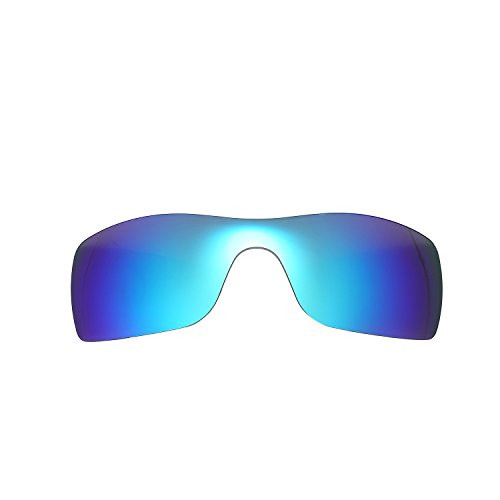 NicelyFit Polarized Replacement Lenses for Oakley Batwolf Sunglasses -Ice Blue Mirror-